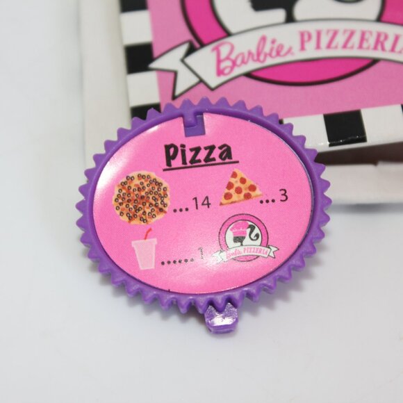 Mattel 2009 Barbie I Can Be A Pizza Chef Counter Accessories Oven 12 piece - Picture 7 of 10